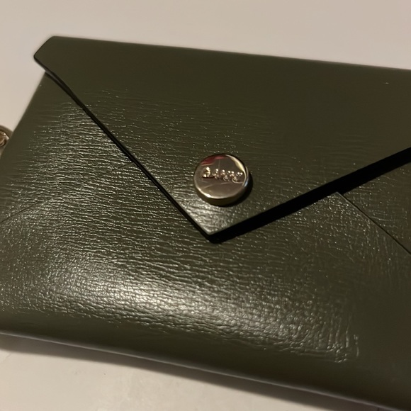 NWT Ganni Keychain Green Card Holder, OS - Picture 4 of 9